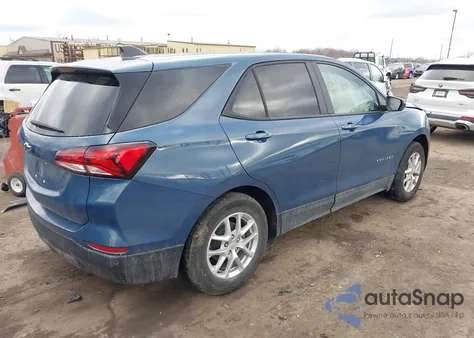 2024 Chevrolet Equinox Fwd Ls from USA, damaged, VIN 3GNAXHEGXRL209127